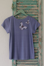 T shirt - Papillon - Azure