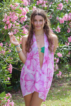 Sarong - Happy Hibiscus - Fuchsia